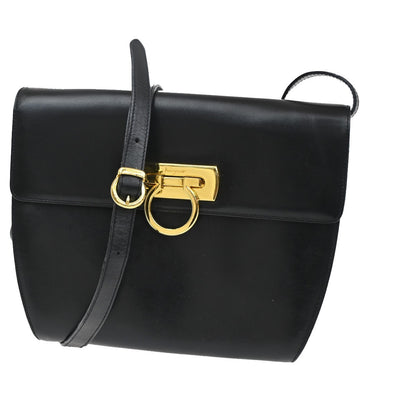 Salvatore Ferragamo Gancini Shoulder Bag Leather Product Image