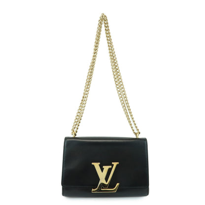 Louis Vuitton Chain Louise Clutch Leather MM