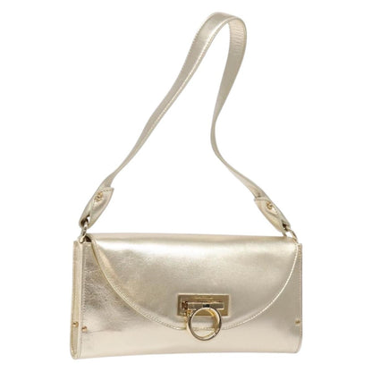 Salvatore Ferragamo Gancini Shoulder Bag Leather Product Image