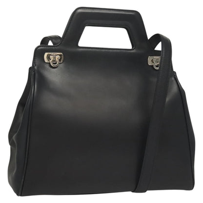 Salvatore Ferragamo Soft W Tote Leather Small