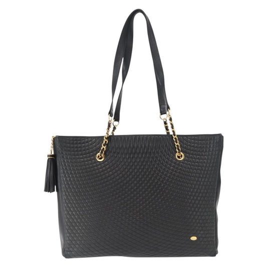 Bally Vintage Tote Bag Quilted Leather Product Image