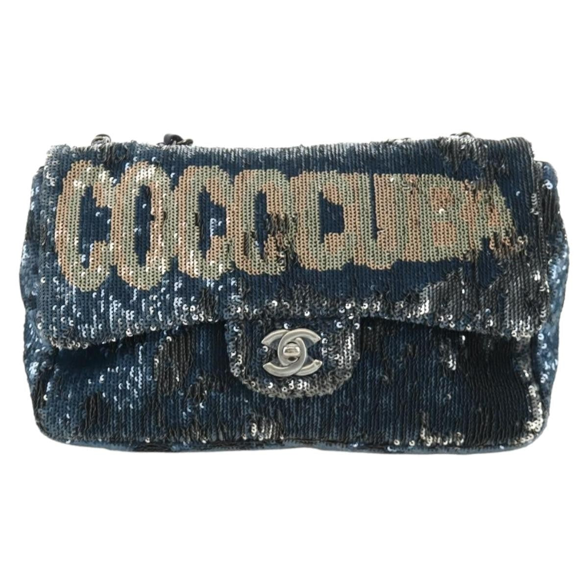 Chanel Coco Cuba Flap Sequins Medium