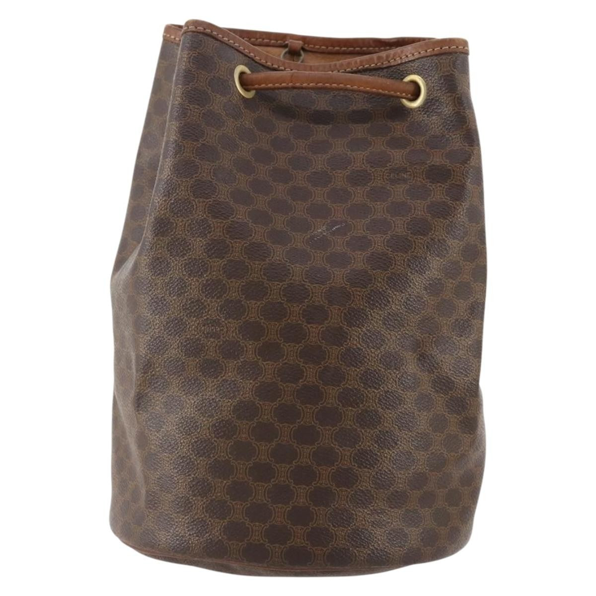 Celine Vintage Macadam Canvas and Leather Product Image