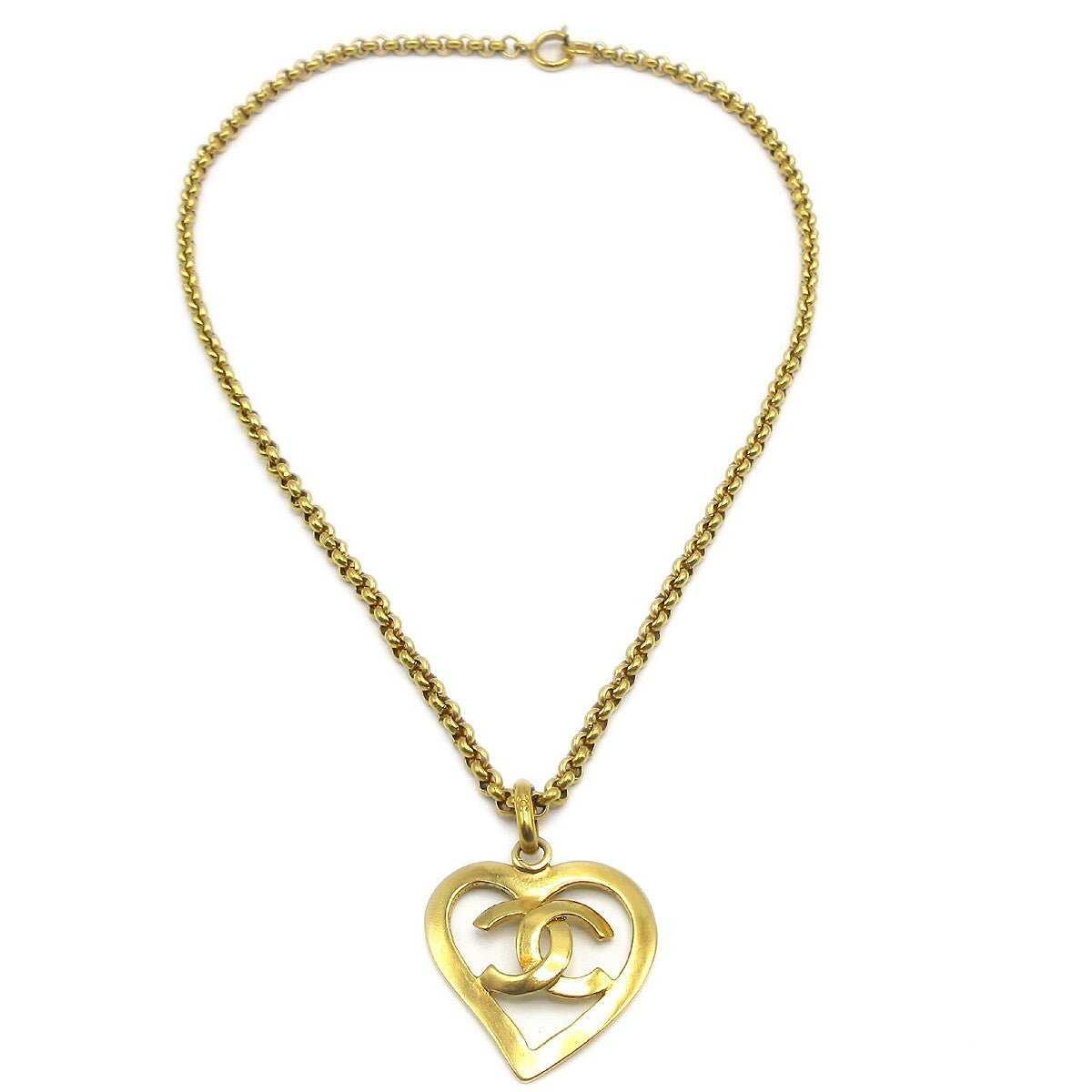 Chanel CC Heart Pendant Metal Product Image