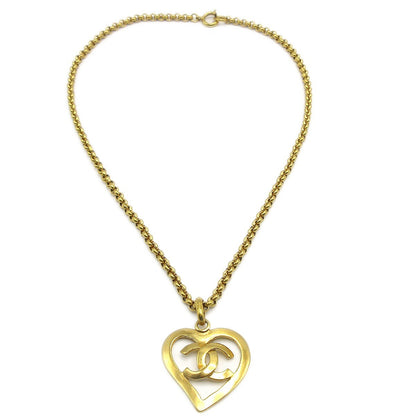 Chanel CC Heart Pendant Metal Product Image