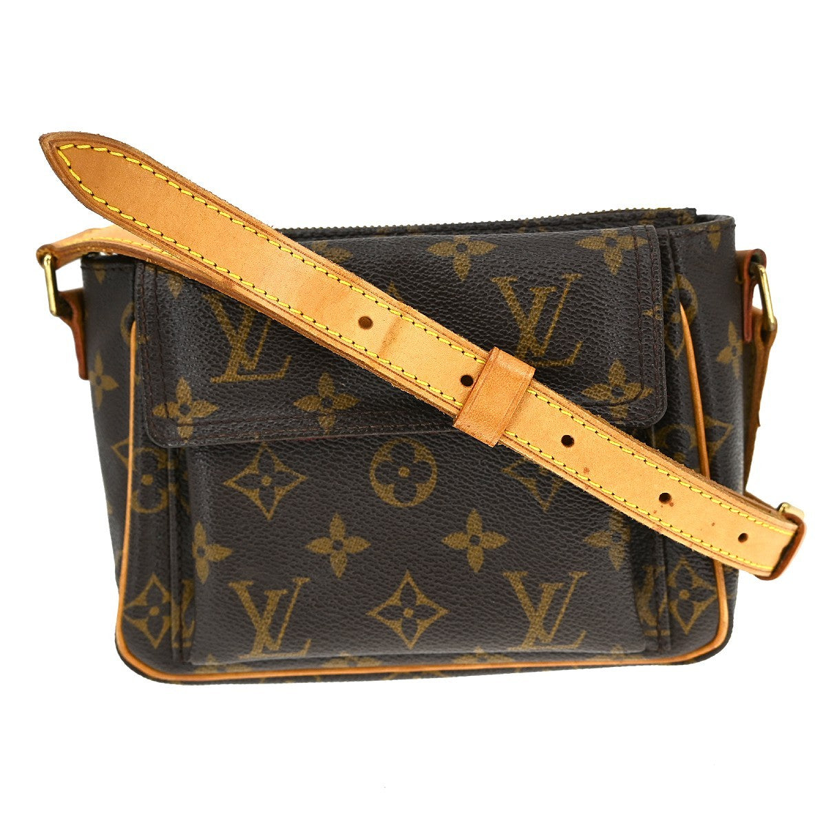 Louis Vuitton Viva Cite Handbag Monogram Canvas PM