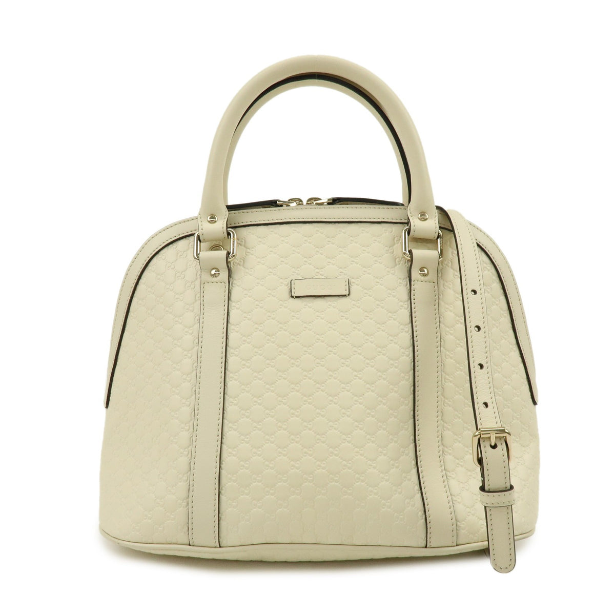 Gucci Convertible Dome Satchel Microguccissima Leather Medium