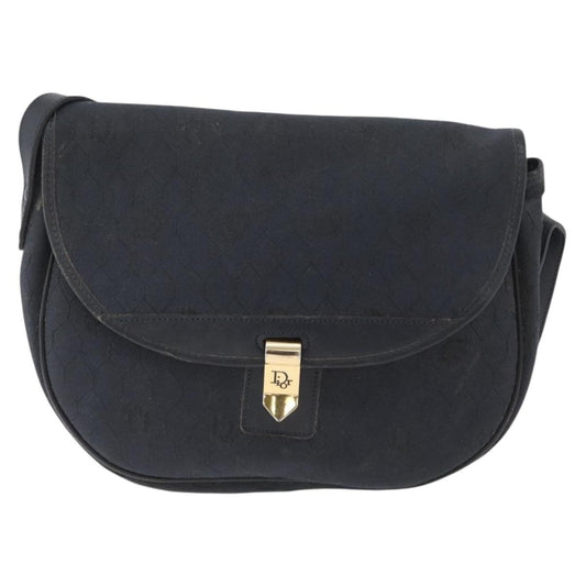 Christian Dior Vintage Honeycomb Flap Canvas and Leather Product Image