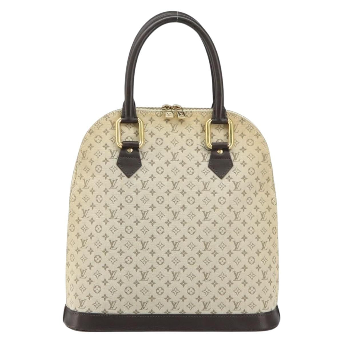 Louis Vuitton Alma Handbag Mini Lin Monogram Product Image
