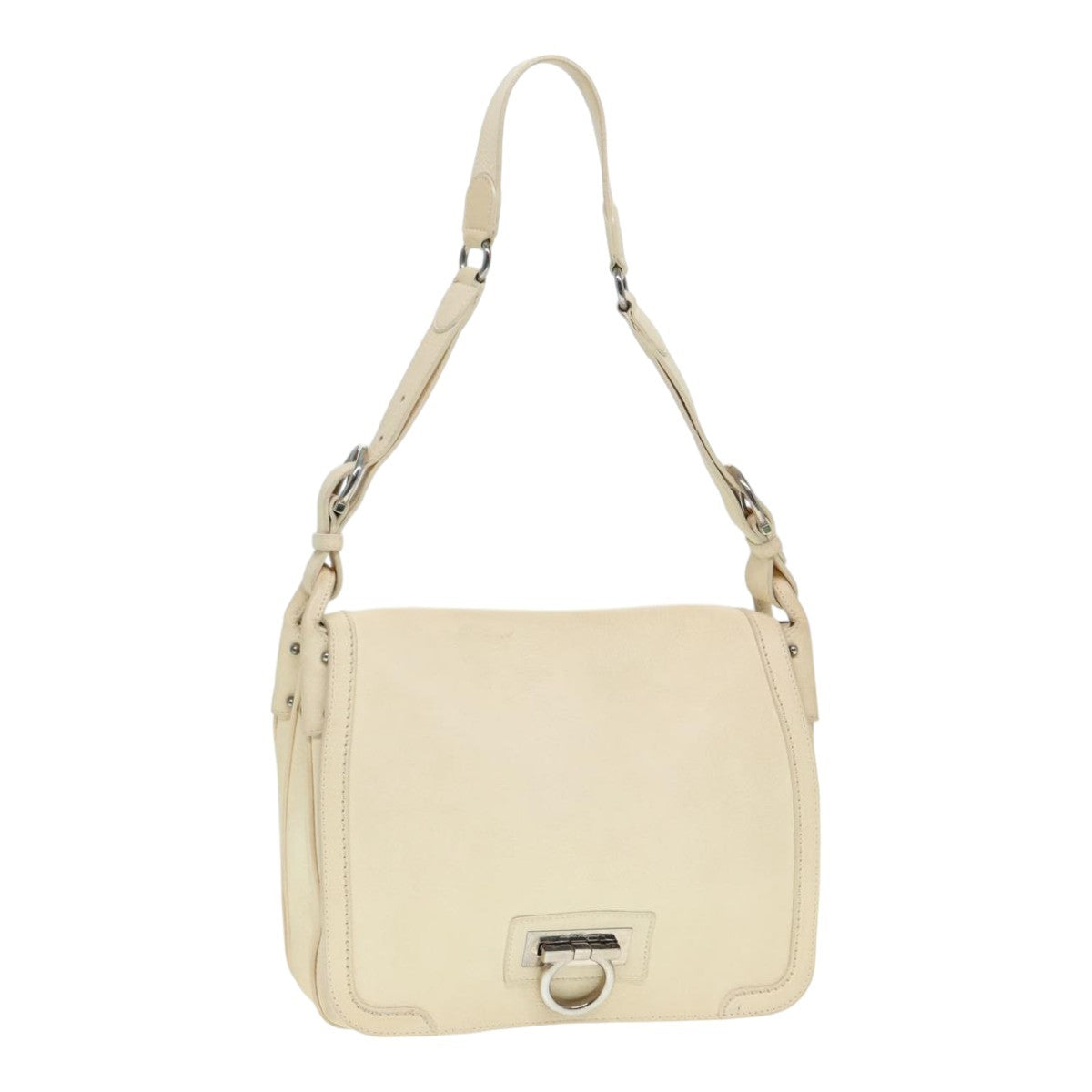 Salvatore Ferragamo Gancini Shoulder Bag Leather Product Image