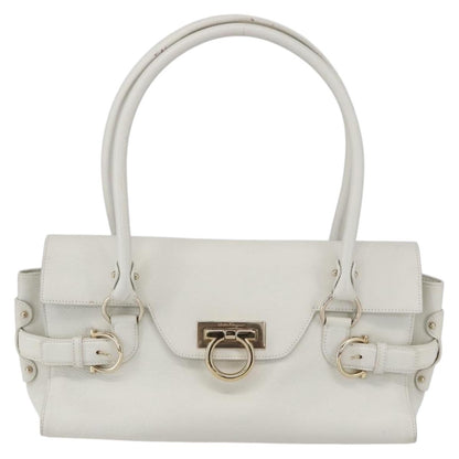Salvatore Ferragamo Gina Satchel Leather Medium