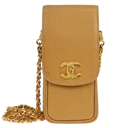 Chanel Vintage CC Phone Holder Caviar Product Image