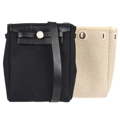 Hermes Herbag Toile and Leather TPM