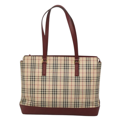 Burberry Nova Check Tote Canvas and Leather Product Image