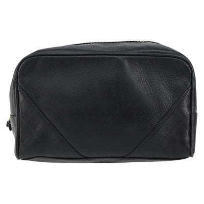 Chanel Vintage Toiletry Pouch Leather Product Image