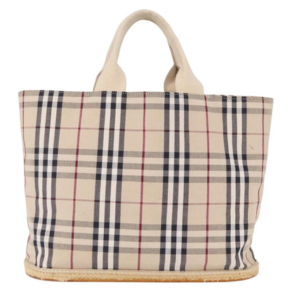 Burberry Nova Check Tote canvas check pattern Small