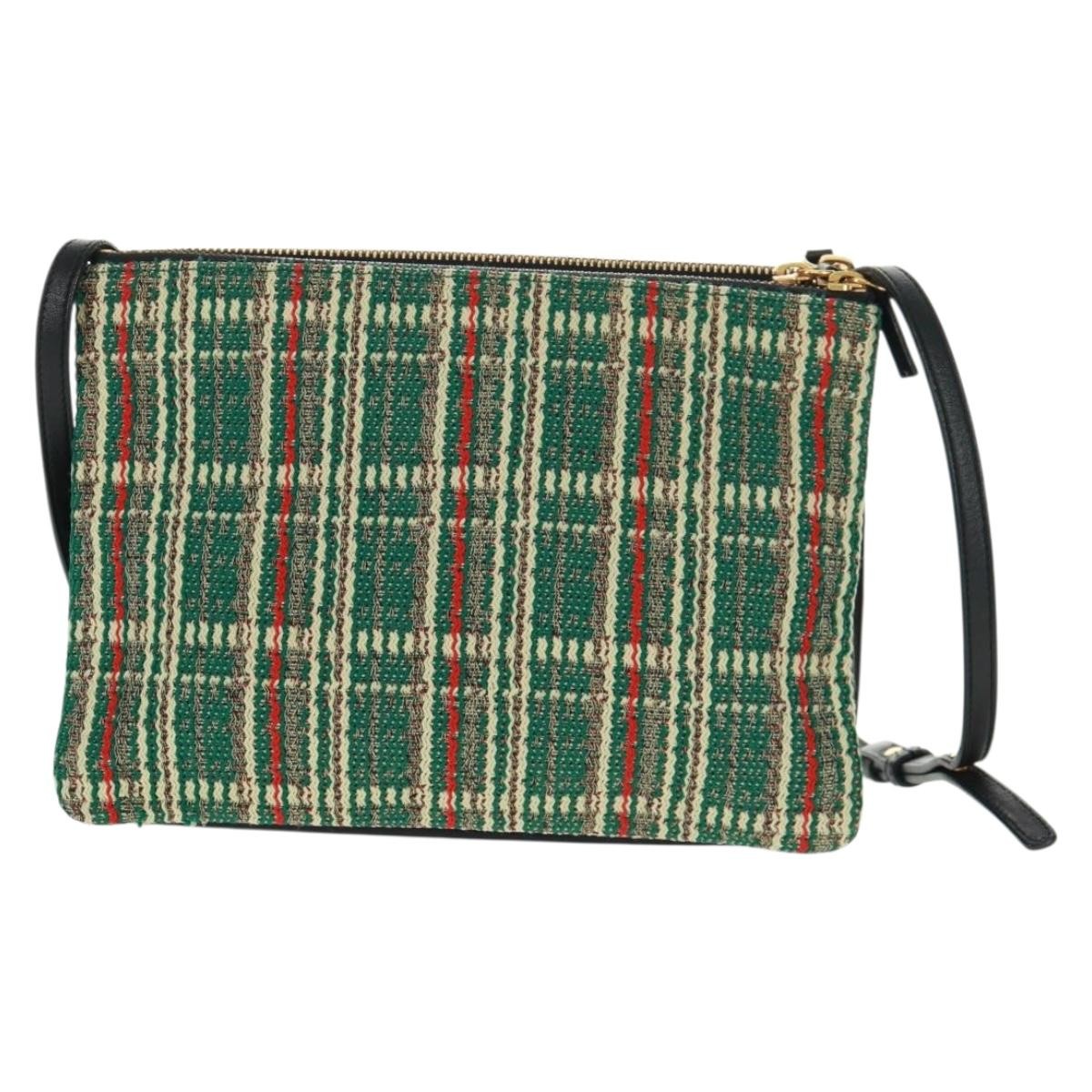Celine Trio Crossbody Bag Tweed Large