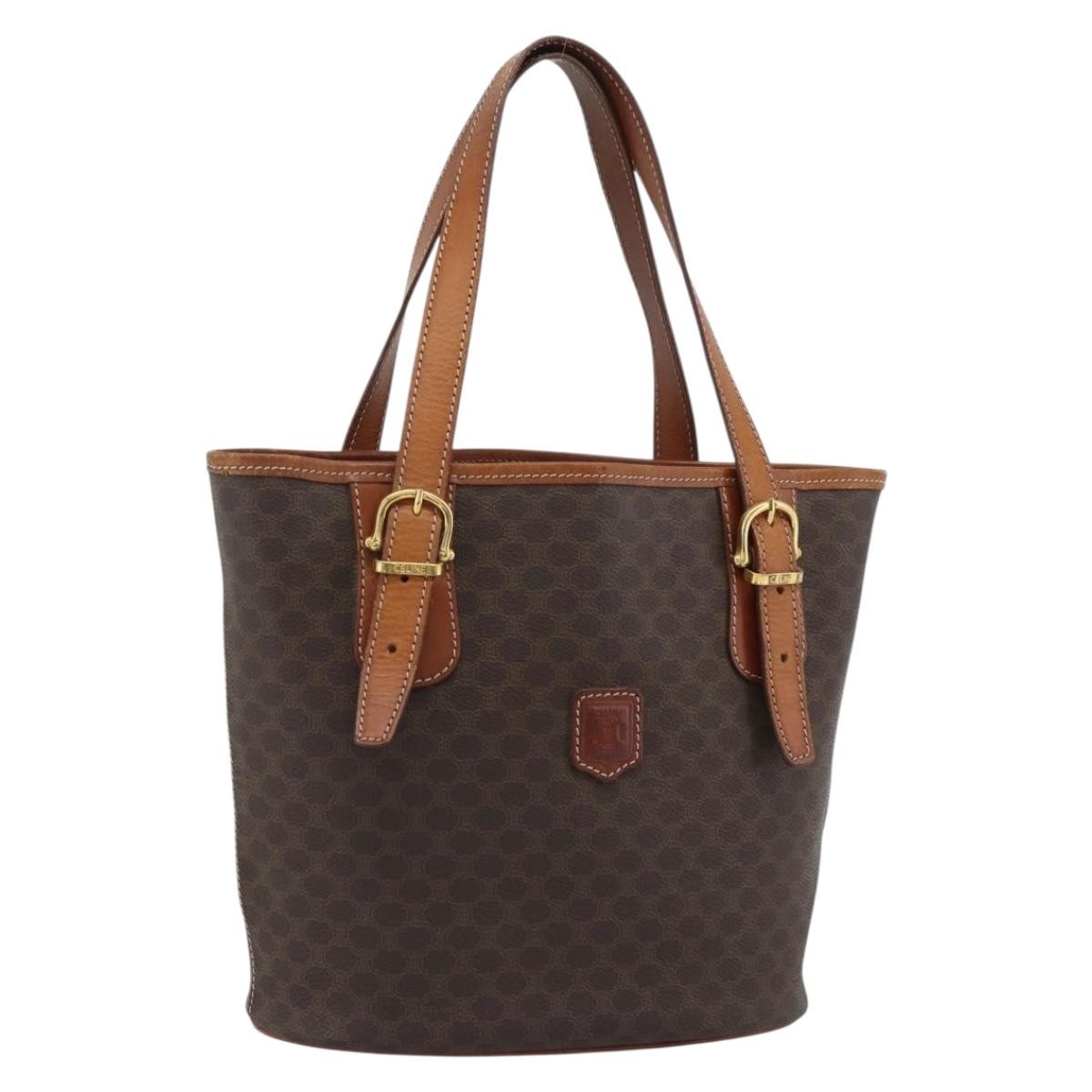 Celine Vintage Macadam Canvas and Leather Product Image