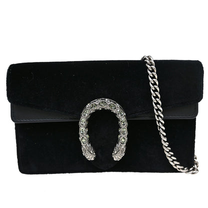 Gucci Dionysus Chain Wallet GG Velvet Small