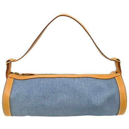 Hermes Sac Doremi Bag Denim with Leather Medium