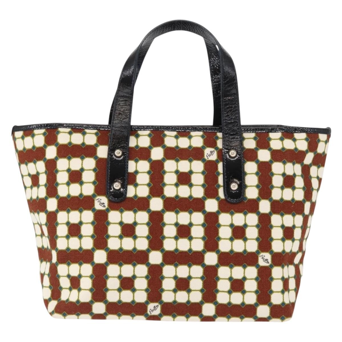 Bally Vintage Handbag Canvas Product Image