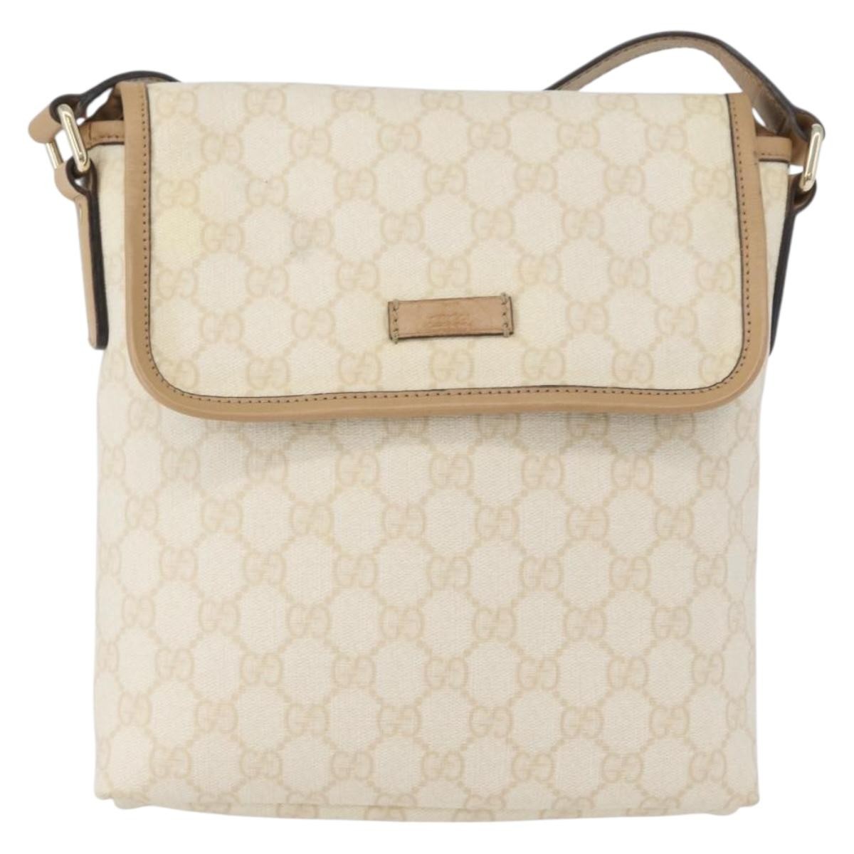 Gucci Flap Messenger GG Coated Canvas Small