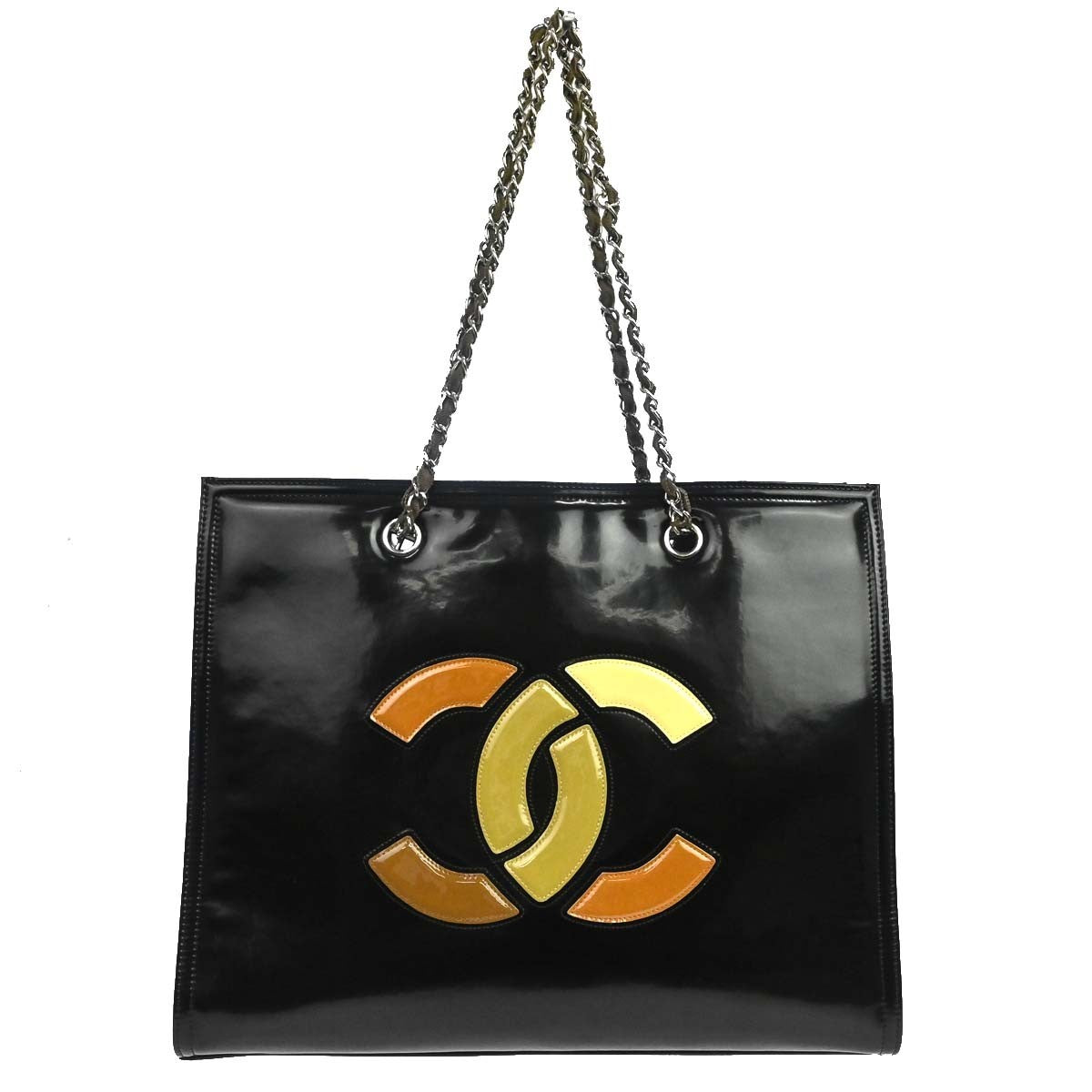 Chanel Lipstick Open Tote Patent Vinyl Large