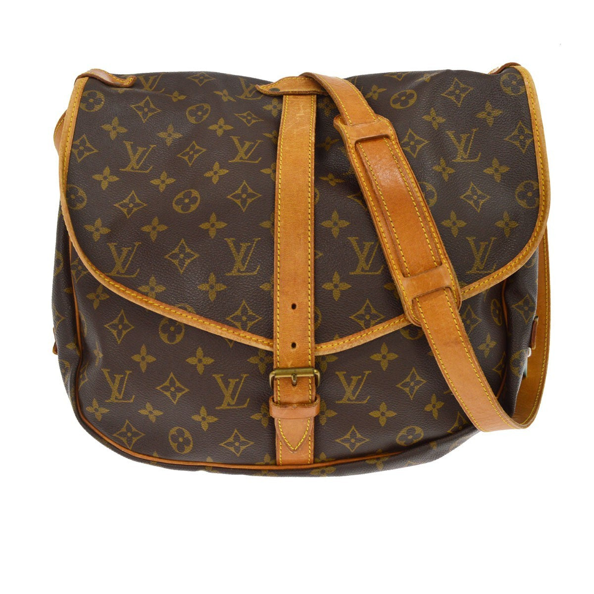 Louis Vuitton Saumur Monogram Canvas 35