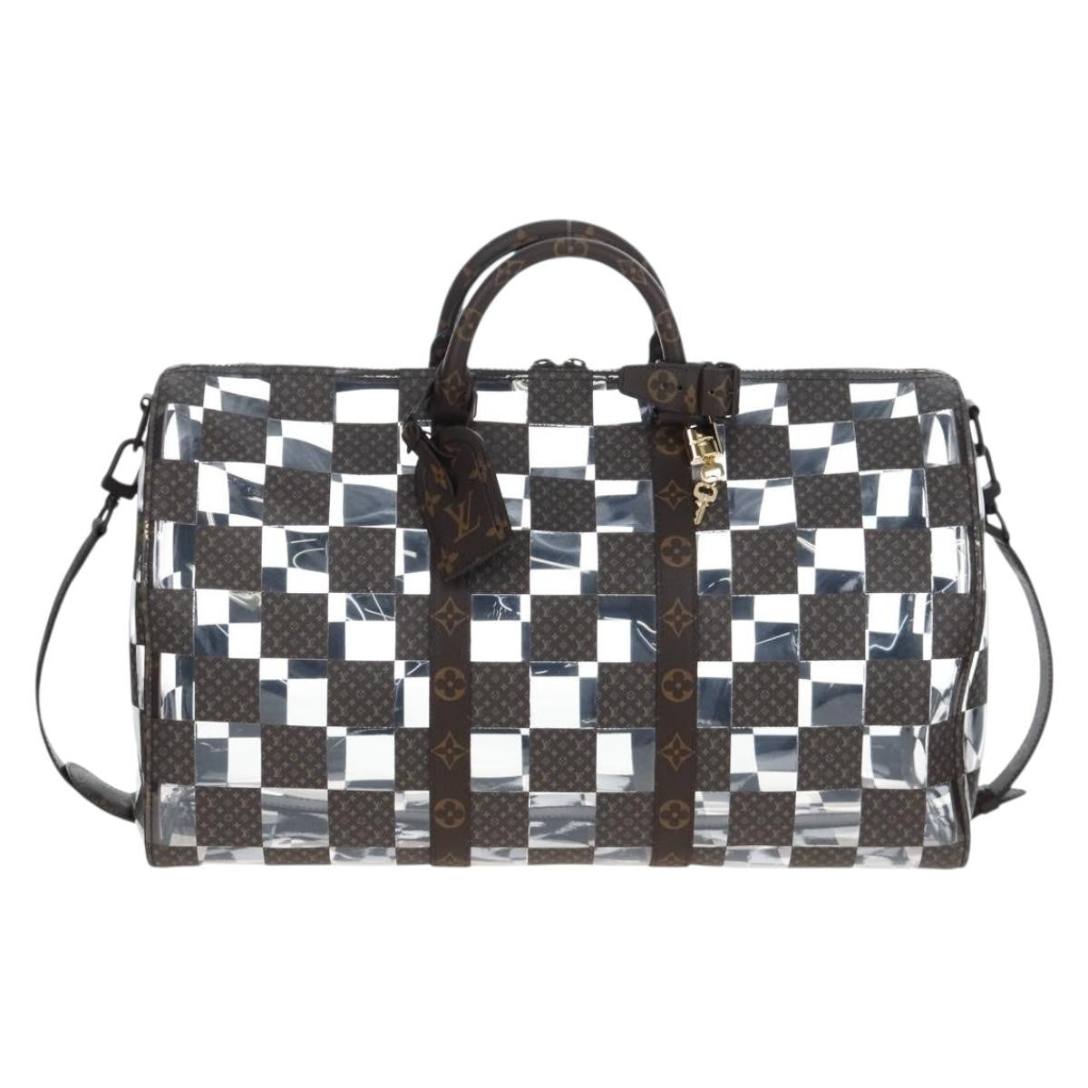 Louis Vuitton Keepall Bandouliere Monogram Chess Coated Canvas and PVC 50