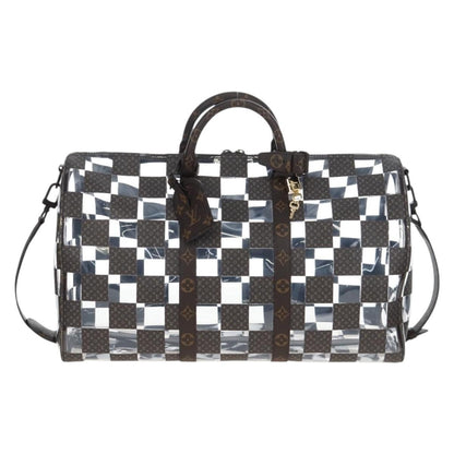 Louis Vuitton Keepall Bandouliere Monogram Chess Coated Canvas and PVC 50