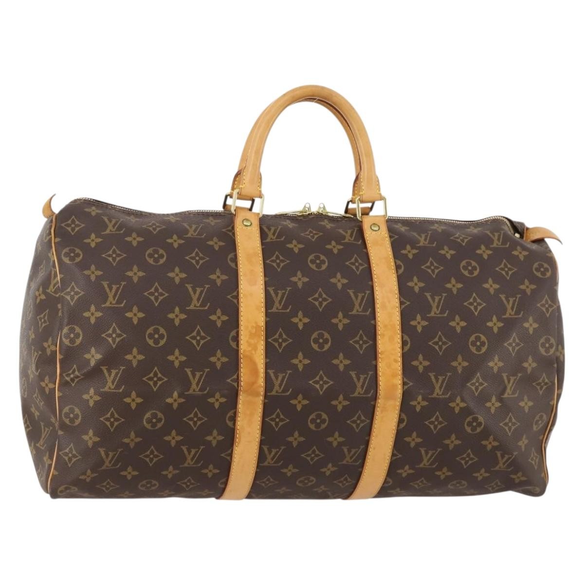Louis Vuitton Keepall Bag Monogram Canvas 50