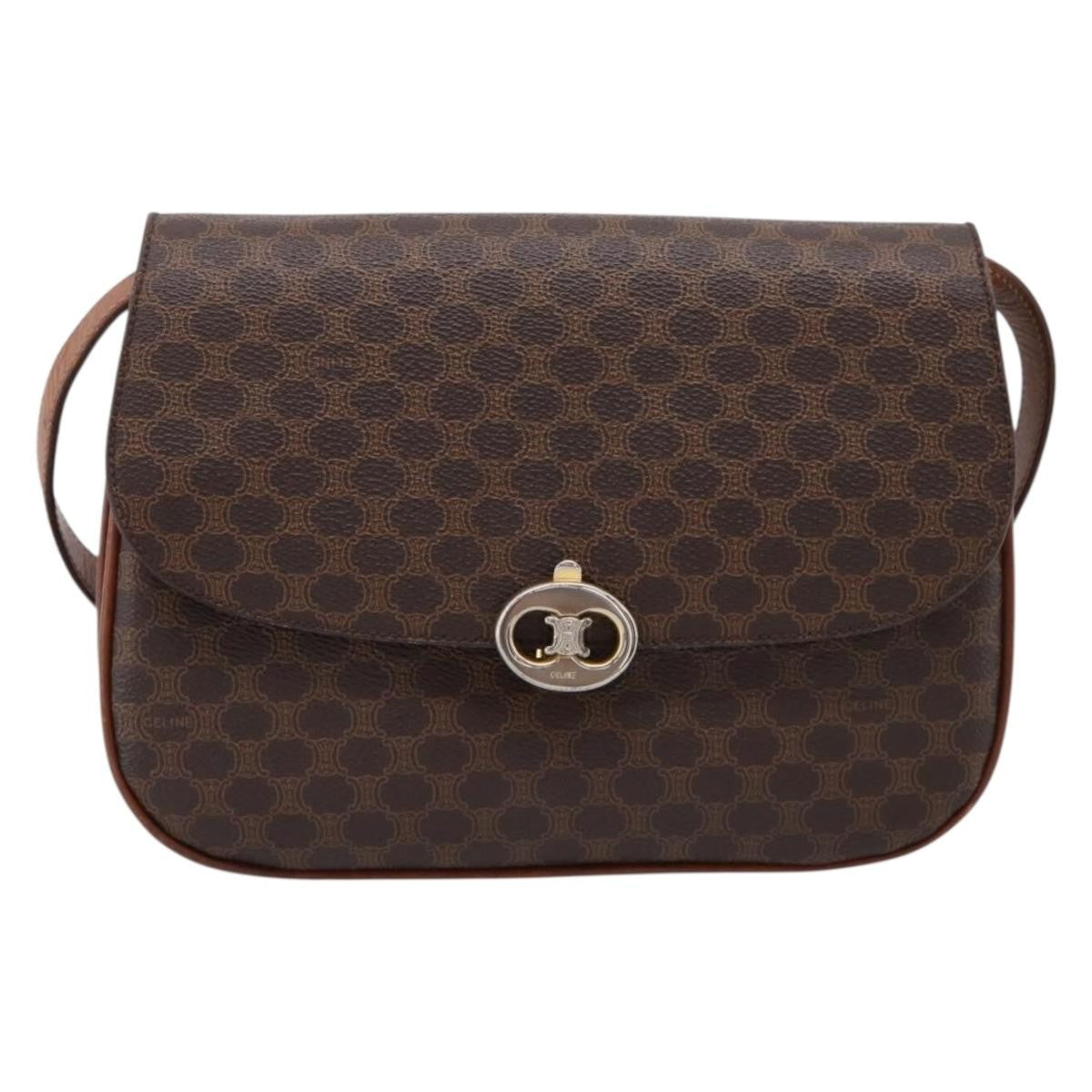 Celine Vintage Macadam Canvas and Leather Product Image
