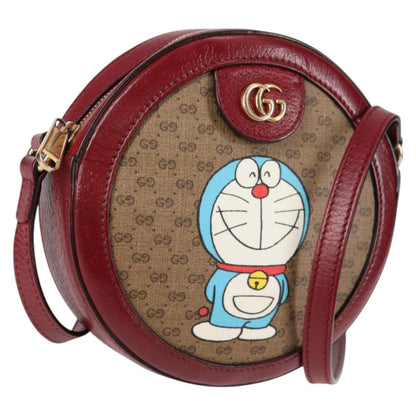 Gucci Doraemon Round Printed Mini GG Coated Canvas Product Image