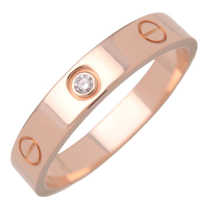 Cartier Love Wedding Band 1 Diamond 18K Rose Gold with Diamond Product Image
