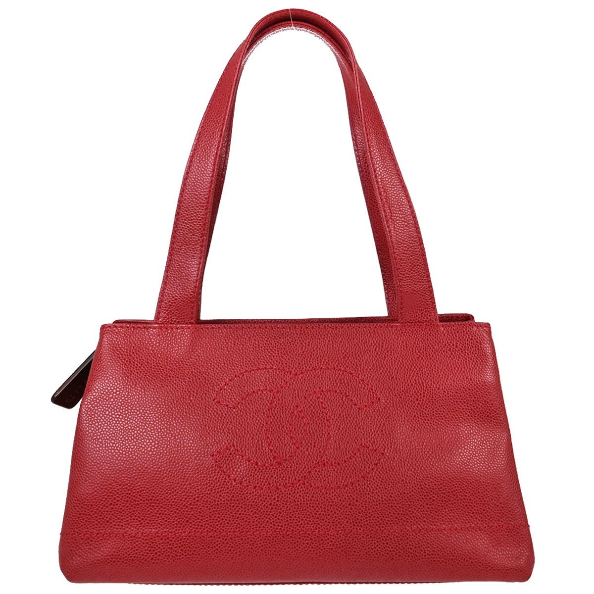 Chanel Vintage Logo Caviar Medium