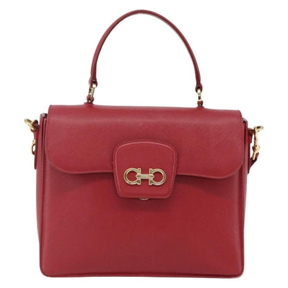 Salvatore Ferragamo Gancini handbag Leather Product Image