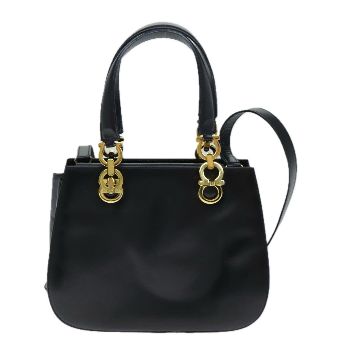 Salvatore Ferragamo Gancini Leather Small