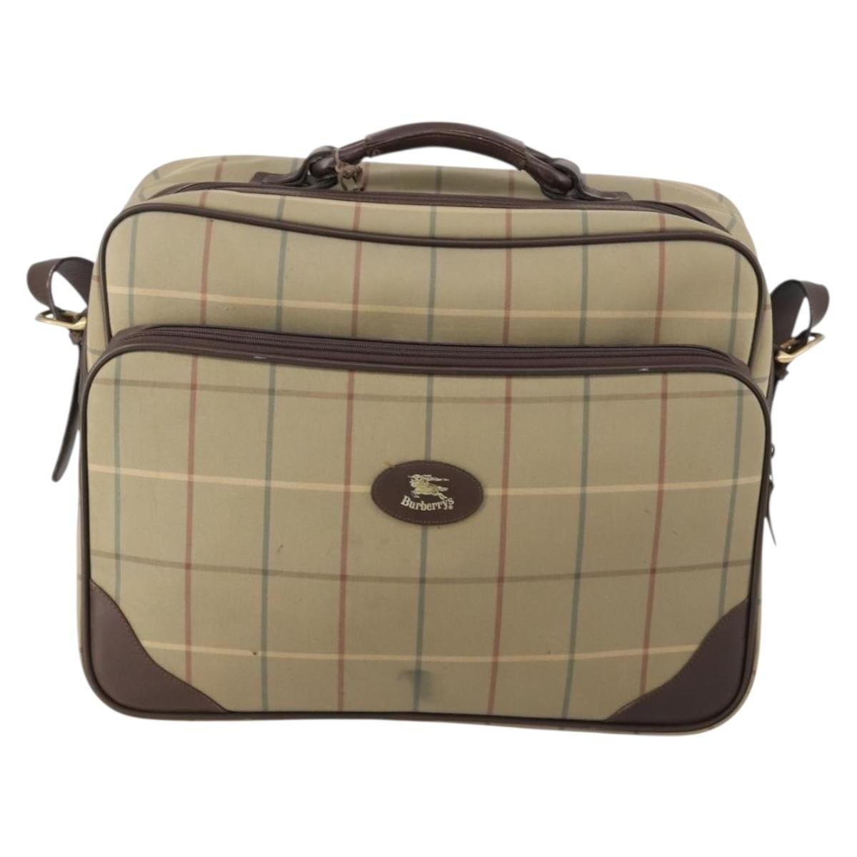 Burberry Nova check boston bag Canvas Product Image