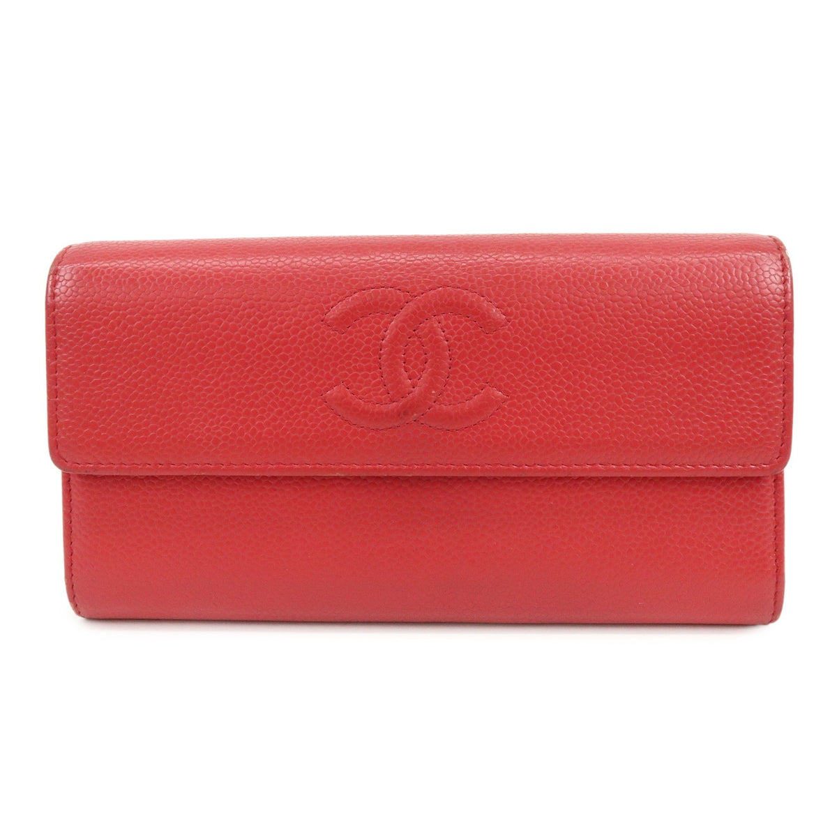 Chanel Timeless CC Flap Caviar Long
