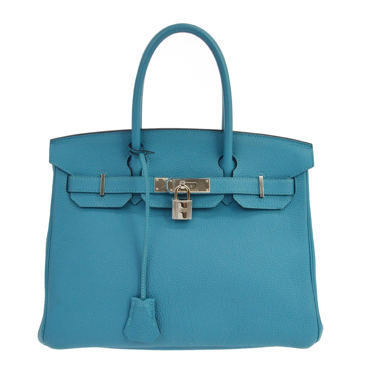 Hermes Birkin Blue Togo with Palladium Hardware 30