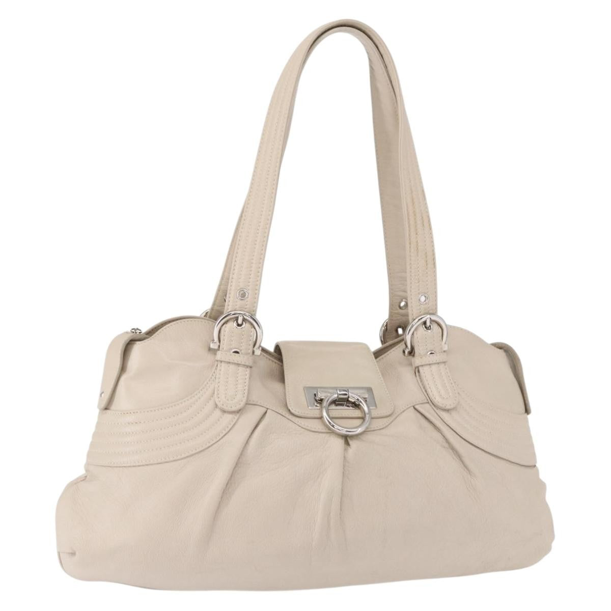 Salvatore Ferragamo Gancini Leather Product Image