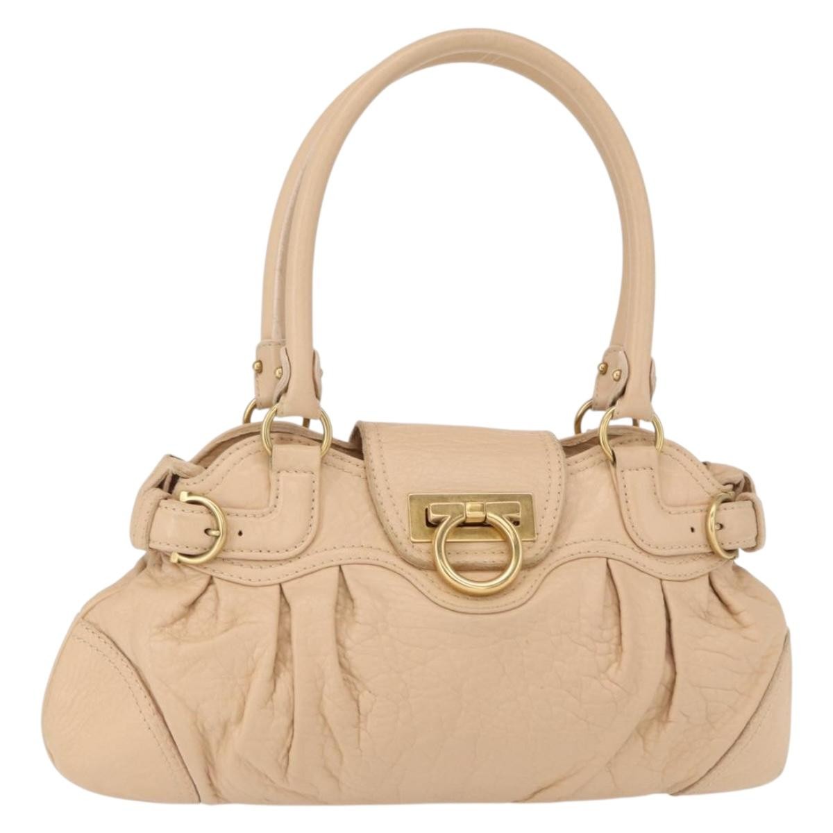 Salvatore Ferragamo Gancini handbag Leather Product Image