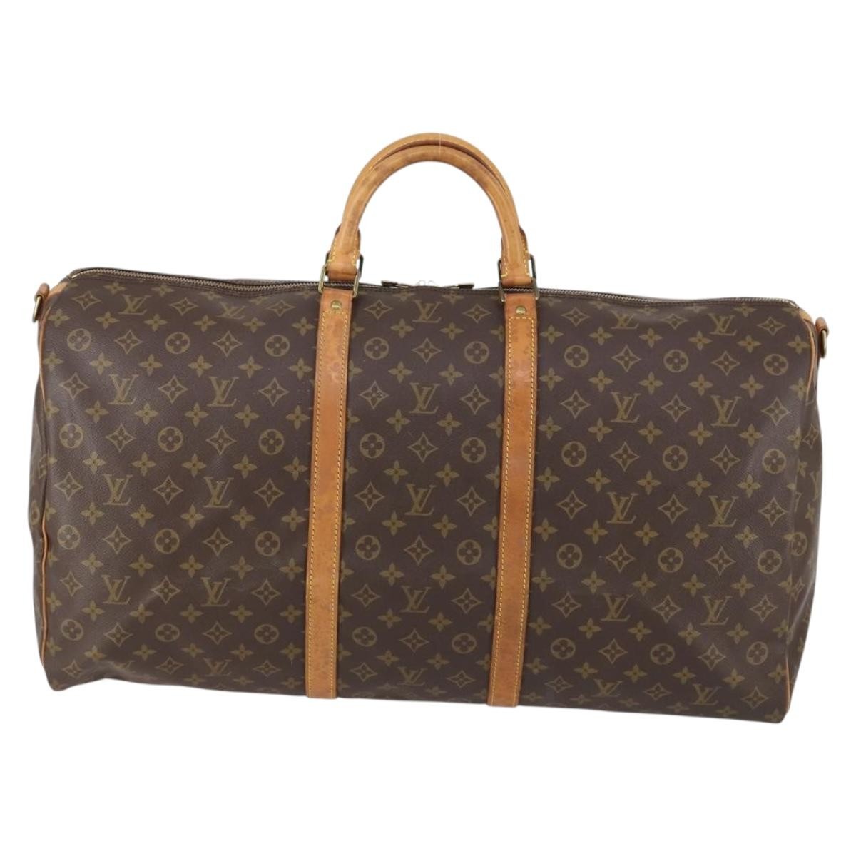Louis Vuitton Keepall Bandouliere Bag Monogram Canvas 60