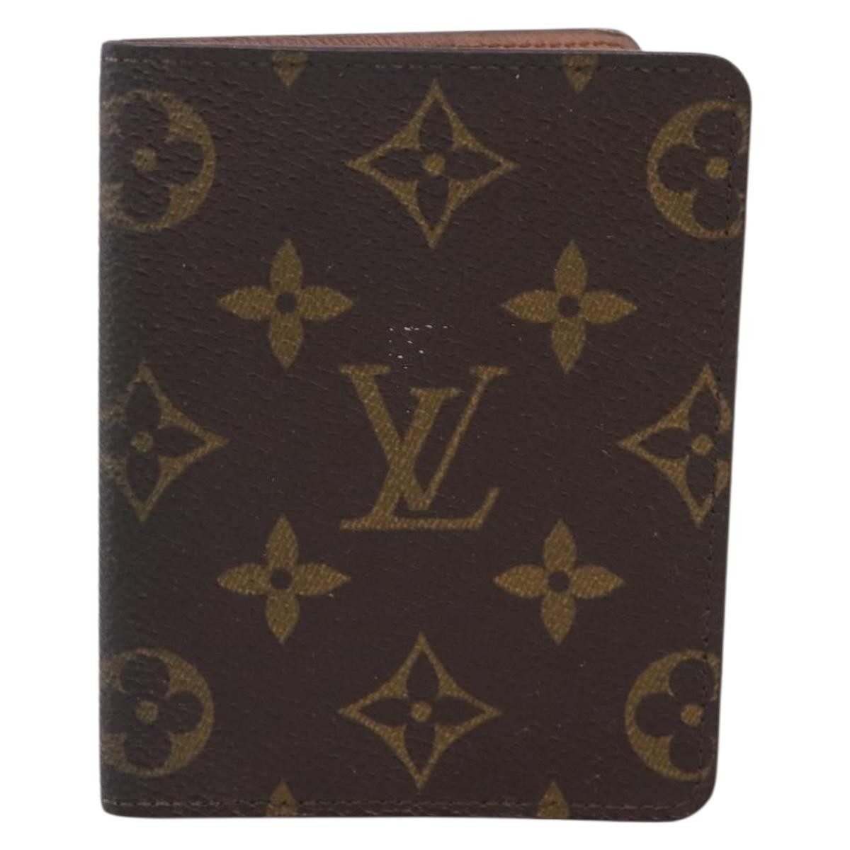 Louis Vuitton Bifold Card Case Canvas Small