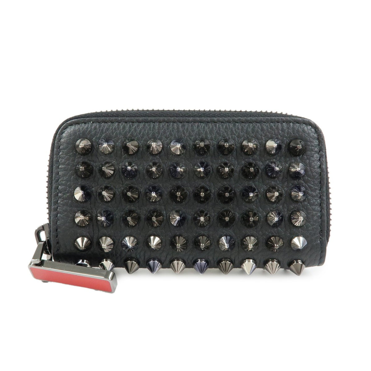 Christian Louboutin Panettone Coin Purse Spiked Leather Product Image