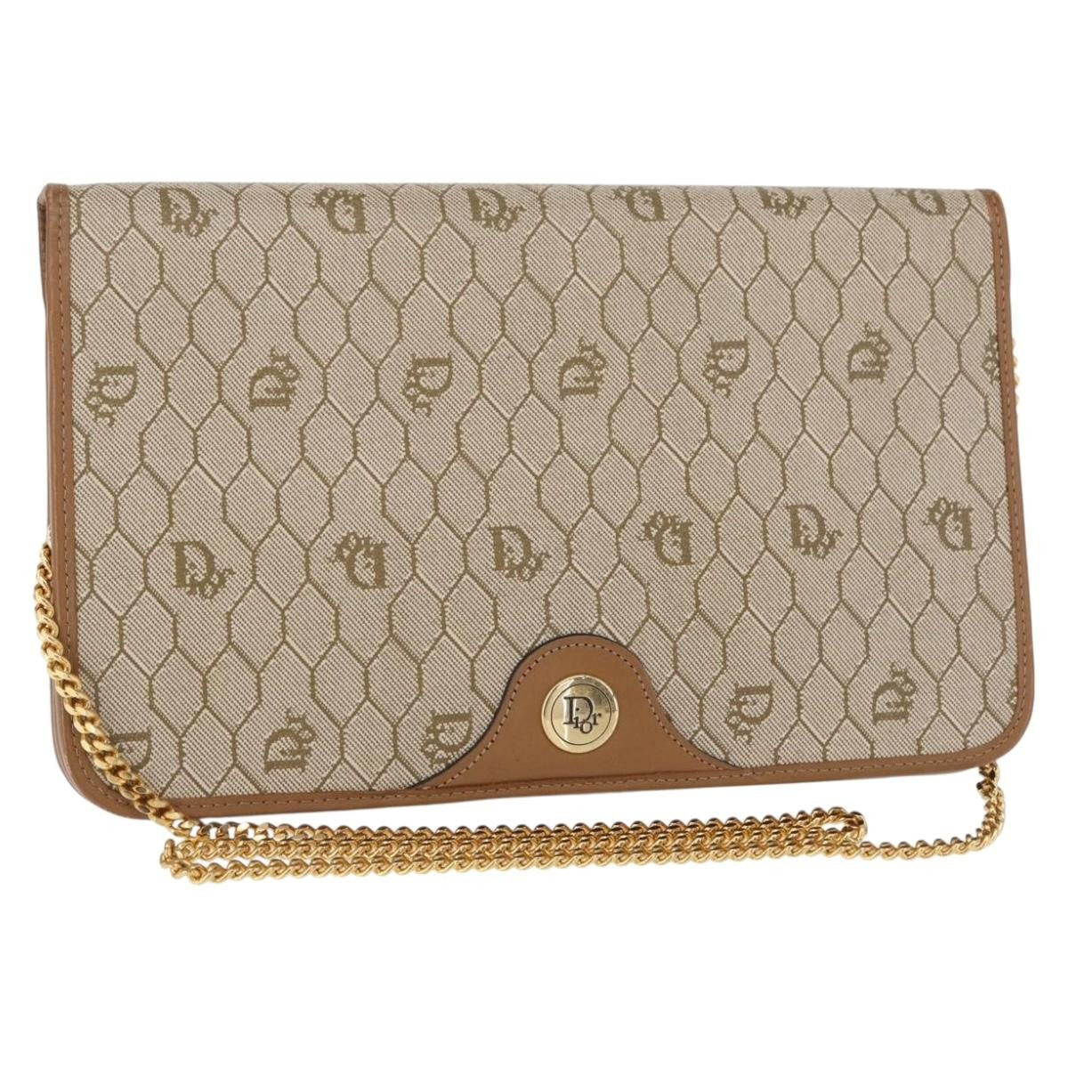 Christian Dior Vintage Honeycomb chain Canvas Product Image