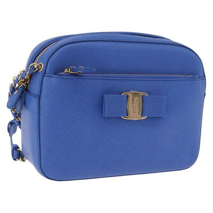 Salvatore Ferragamo Vara Chain Flap Leather Product Image