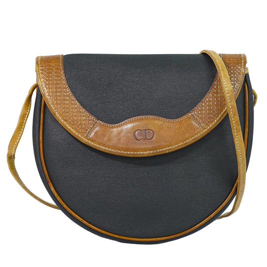 Christian Dior CD Shoulder bag Canvas and Leather Product Image
