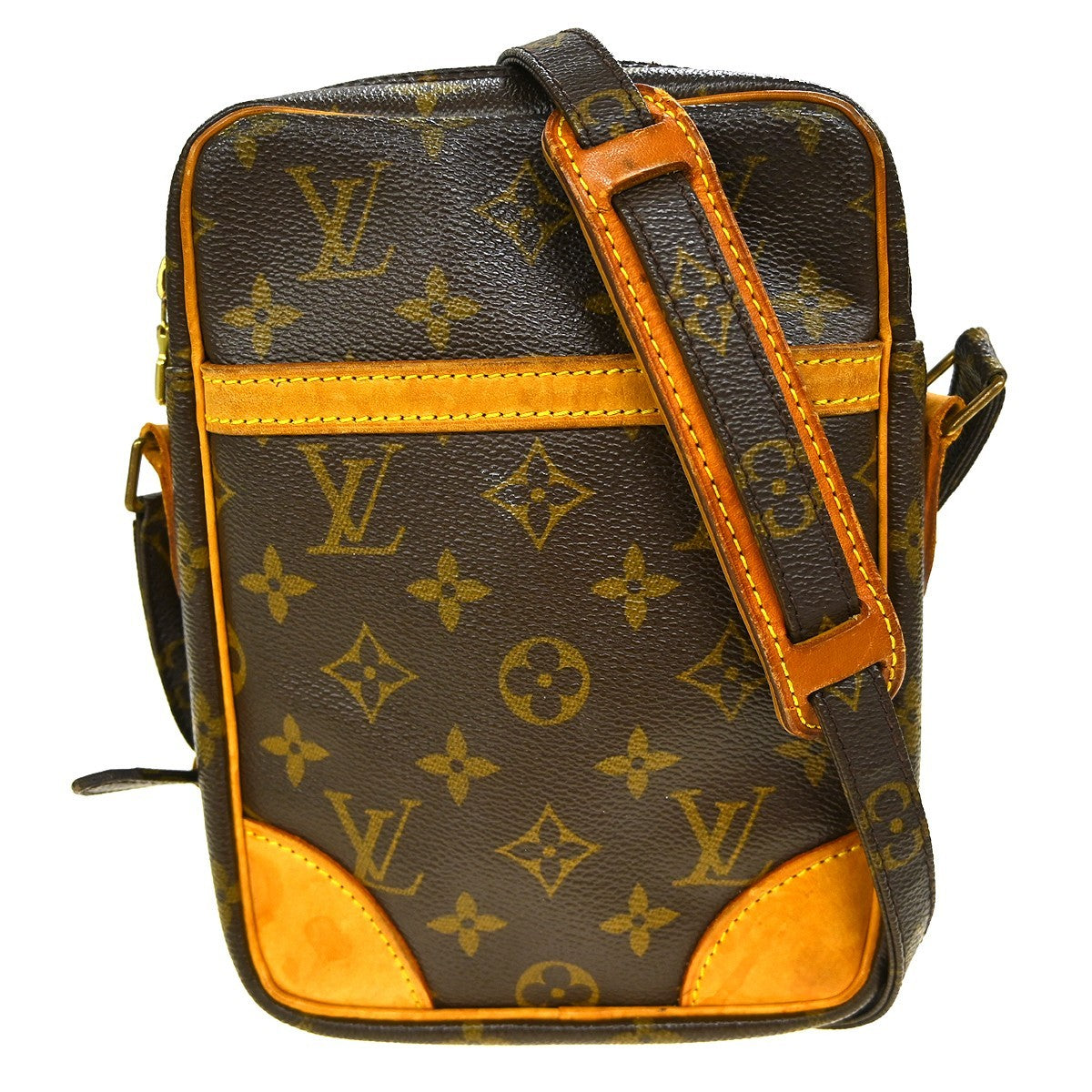 Louis Vuitton Danube Handbag Monogram Canvas MM