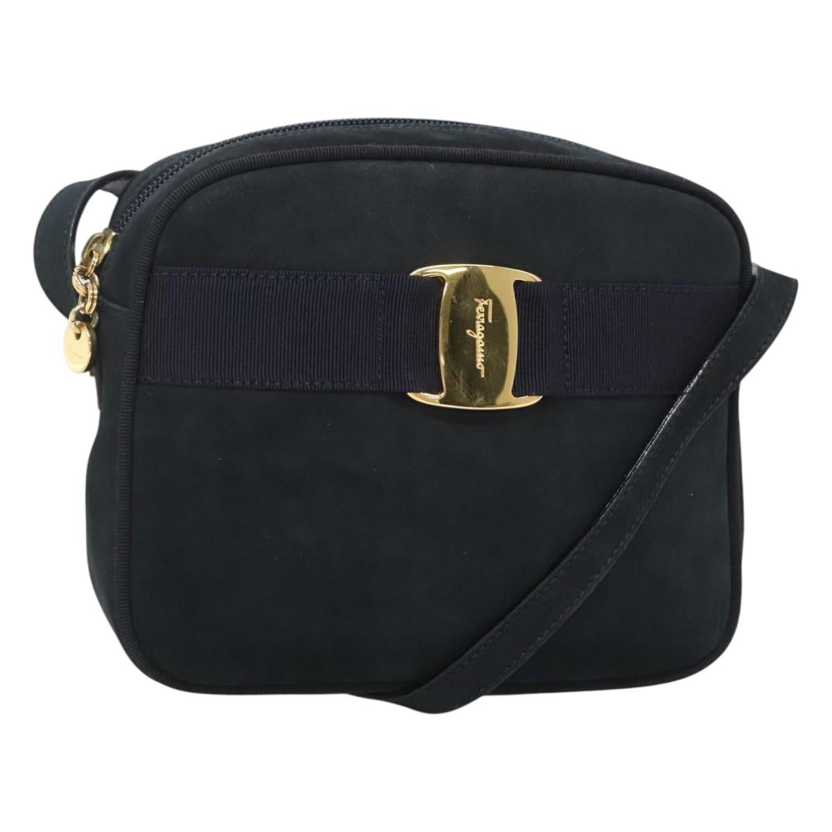 Salvatore Ferragamo Vara Bow camera Suede Product Image